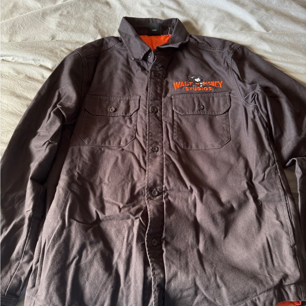 Walt Disney Studios 100th brown orange light jacket